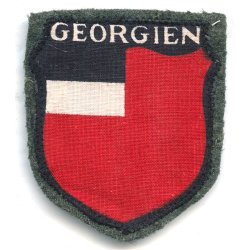 German-Russian WW2 Army Georgien volunteer's sleeve shield