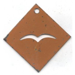 Luftwaffe cable ID tag 'Flugmeldedienst'