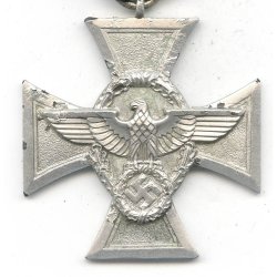German WW2 Police Long Service Cross 2 class 18 years