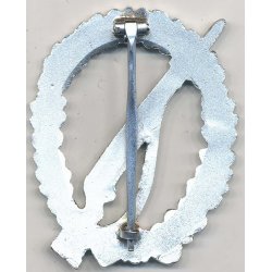 Infantry assault badge in Silver 1957 'Steinhauer&amp; Lck'