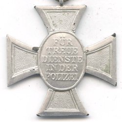 German WW2 Police Long Service Cross 2 class 18 years