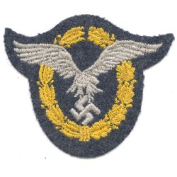 German WW2 Luftwaffe Combined Pilot &amp; Observer Cloth Badge