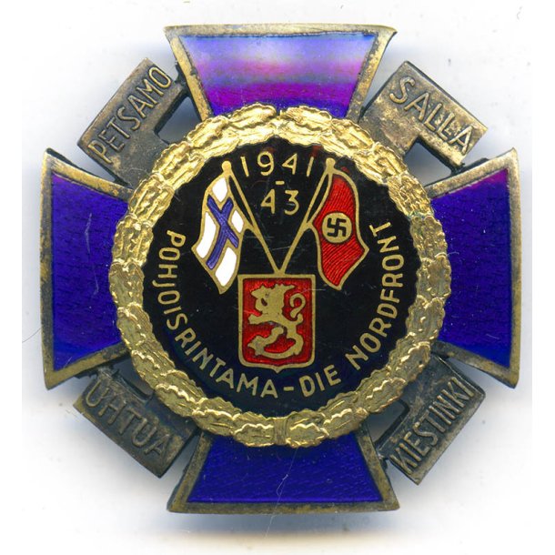 German WW2 Nordfrontkreuz 1941-43