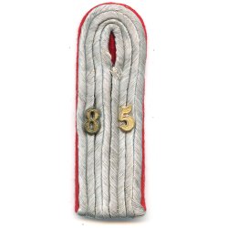 German WW2 Army Artillery regiment 85 Leutnant's shoulder board "Normandy"