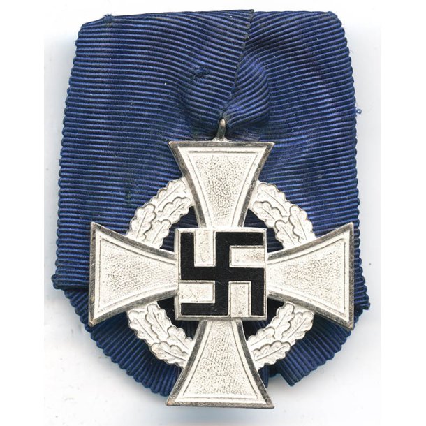 German WW2 25 years Faithful service medal - Parade Mounted