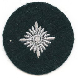 German WW2 Army Oberschutze's rank pip