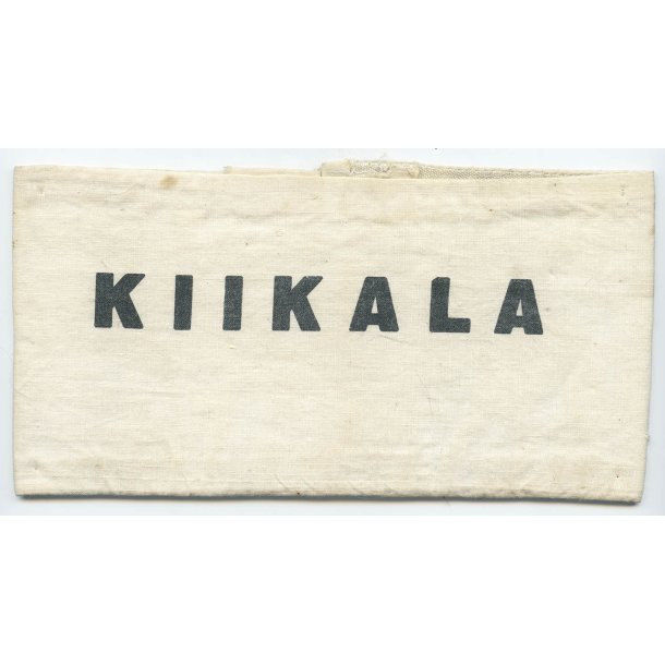 Finnish Civil war 1918 White guard(Skyddskren) Kiikala armband