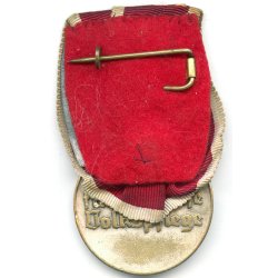 German WW2 Social Welfare (Volkspflege) medal - Parade mounted