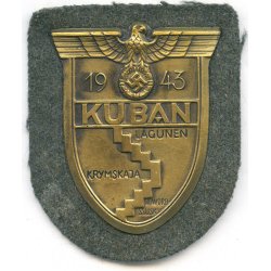 German WW2 Kuban Army/SS Campaign Shield