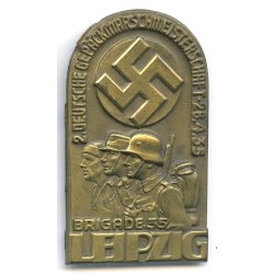 German WW2 SA- 35th Leipzig Brigade 1935 Badge