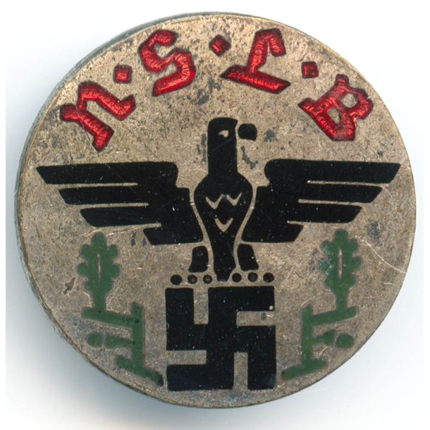 German WW2 NLSB National Socialist Teachers League member's badge