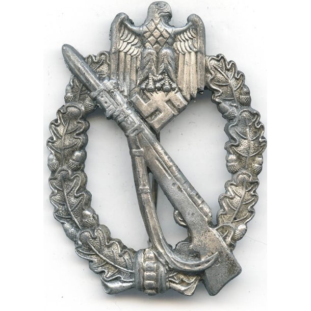 German WW2 Infantry assault badge in Silver 'R.S.S'