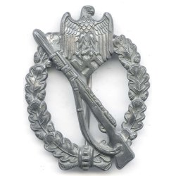 German WW2 Infantry assault badge '1' Assmann