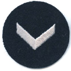German WW2 MARINE-HJ/DJ rank sleeve badge
