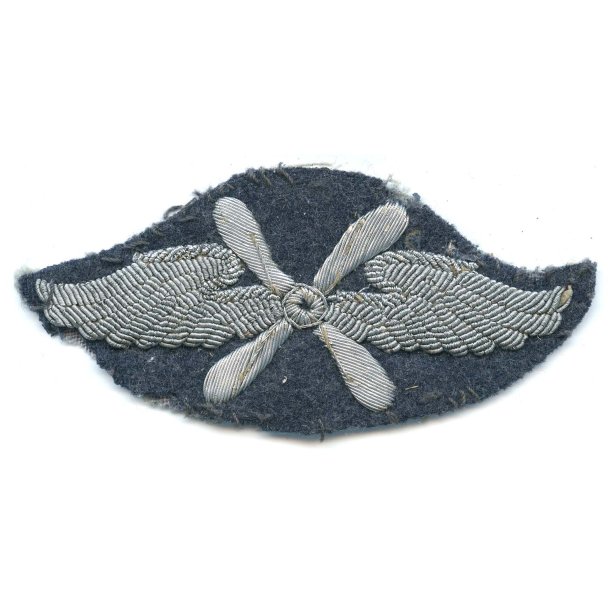 German WW2 Luftwaffe bullion sleeve badge for flying personnel