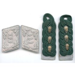 German WW2 Reich Forestry Service Landforstmeister insignia set