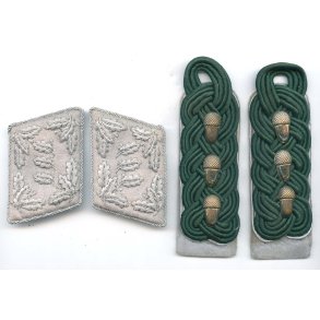 German WW2 Reich Forestry Service Landforstmeister insignia set