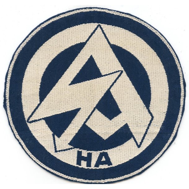 German WW2 SA Sport shirt insignia Gruppe "HA" (Hansa)