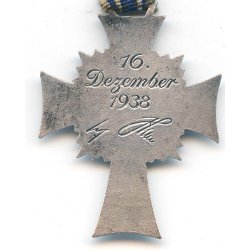 German WW2 Mother's Cross in Silver