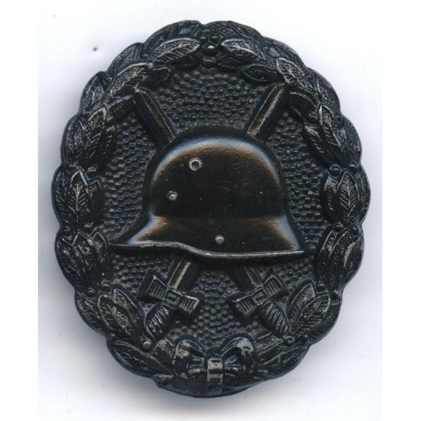 German WW1 Wound badge in black 1914