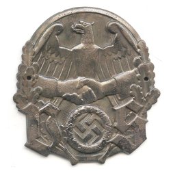 German WW2 Volkssozialistische Selbsthilfe Door Plaque