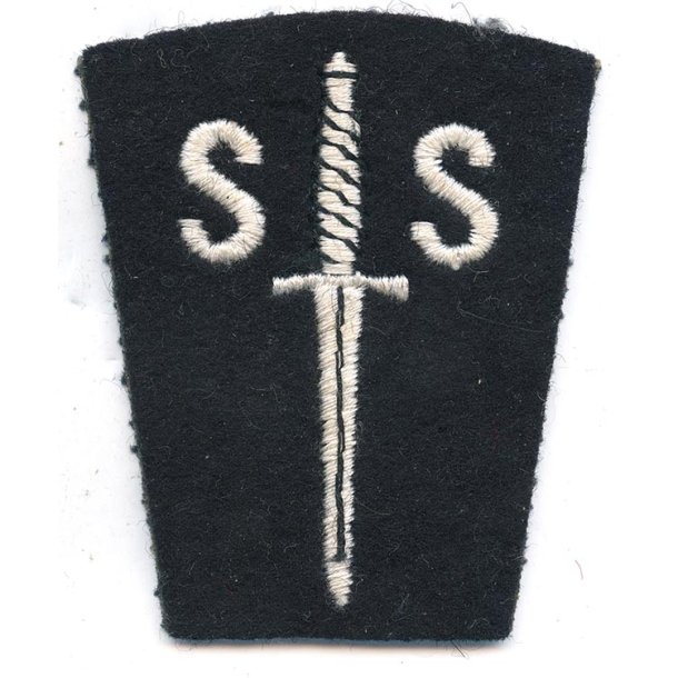 British WW2 Army 2nd Commando Cloth Cap Badge S.S(Special forces)