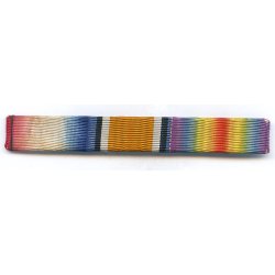 British WW1 3-place ribbon bar