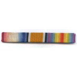 British WW1 3-place ribbon bar