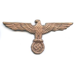 German WW2 Kriegsmarine first pattern tropical pith helmet eagle