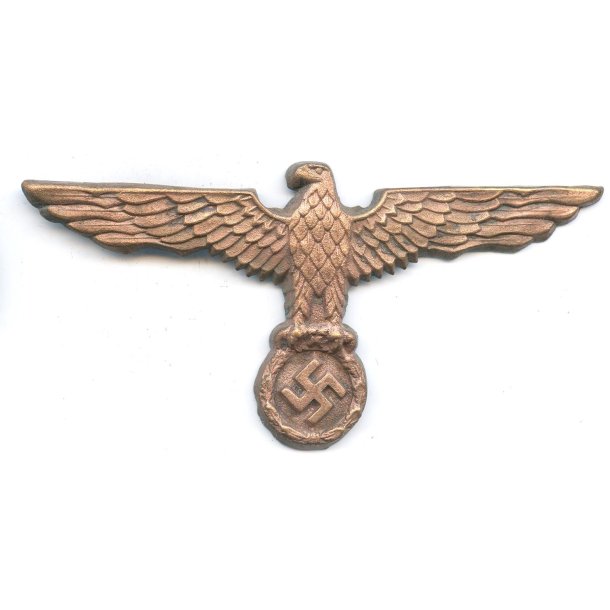 German WW2 Kriegsmarine first pattern tropical pith helmet eagle