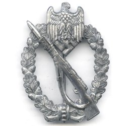 German WW2 Infantry assault badge in Silver 'JB&Co'