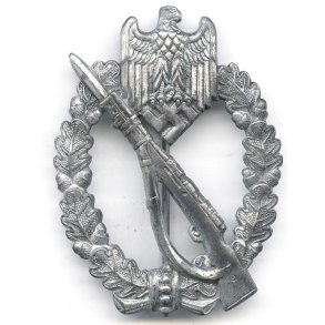 German WW2 Infantry assault badge in Silver 'JB&Co'