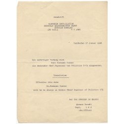 German WW2 Luftwaffe Channel island document group