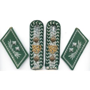 German WW2 Custom official's collar tabs & shoulder boards