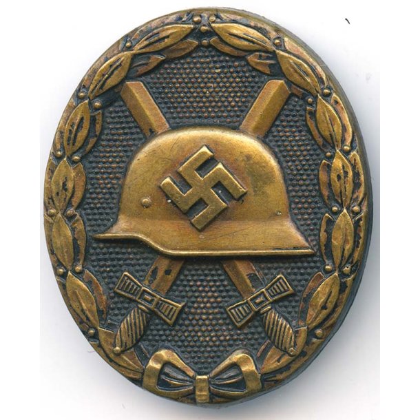 Wound badge in black 1939 - Carl Poellath, Schrobenhausen "84"