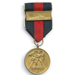 German WW2 October 1 1938 Commemorative Medal with Prague clasp
