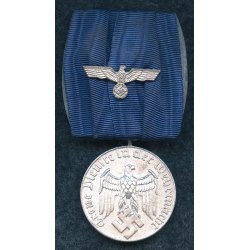 German WW2 Wehrmacht Long Service Award - 4 years - Parade mounted