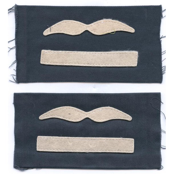 German WW2 Luftwaffe Leutnant's Sleeve Rank Insignia set