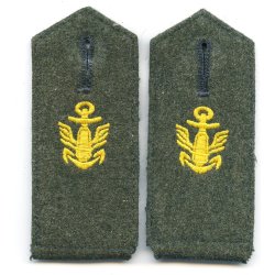German WW2 Kriegsmarine Coastal artillery EM's shoulder straps 'Mid war'