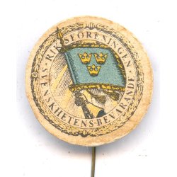 Swedish WW2 NS The National Association for the Preservation of Swedishness badge