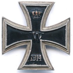 German WW2 Iron cross first class 1914 'FLL'