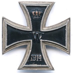 German WW2 Iron cross first class 1914 'FLL'