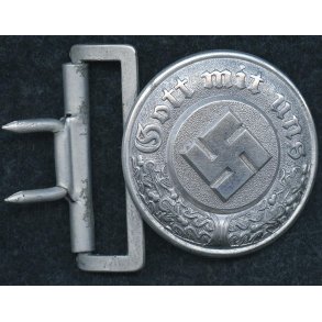 German WW2 SS Police Officer's Belt Buckle
