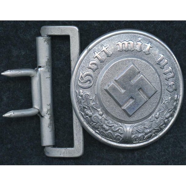 German WW2 SS Police Officer's Belt Buckle