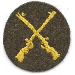German WW2 Weapons maintenance sergeant's Afrikakorps/Tropical sleeve badge