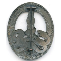German WW2 Anti Partisan badge in Bronze