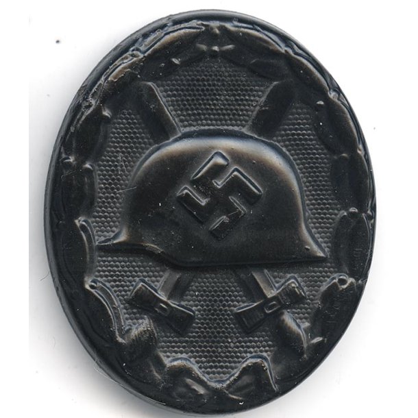 German WW2 Wound badge in black 1939 '107'