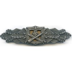 German WW2 Close Combat Clasp in bronze 'FLL'