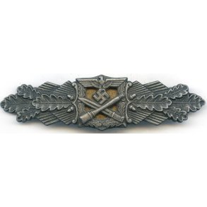 German WW2 Close Combat Clasp in bronze 'FLL'