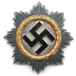 German WW2 German Cross in gold '20' - Heavy version